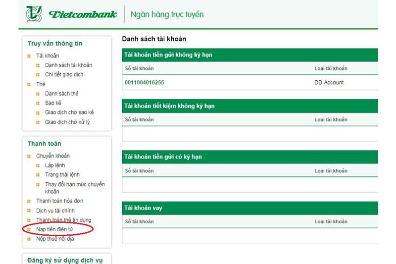 nap-tien-vao-vi-momo-tu-vcb-internet-banking