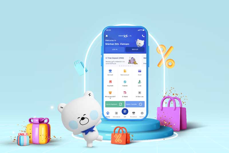 Cách Đăng Ký SMS Shinhan Bank Online Trên Ứng Dụng SOL