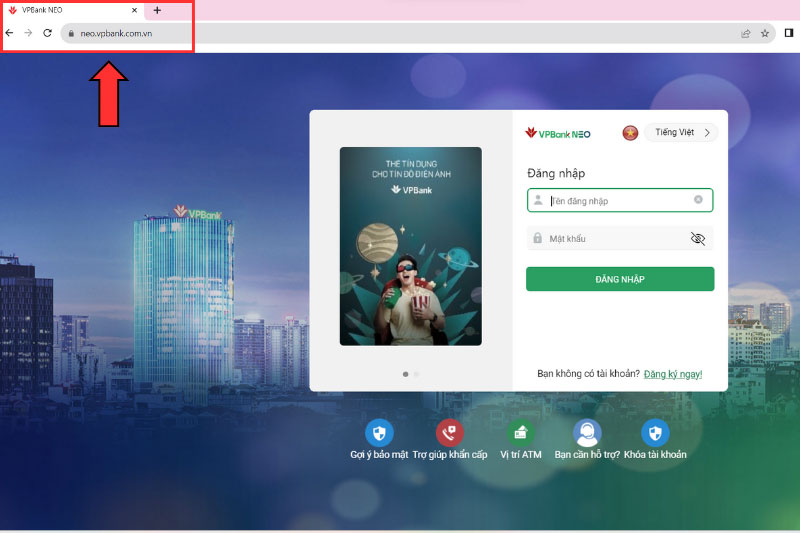 Chuyển Tiền Qua Internet Banking VPBank
