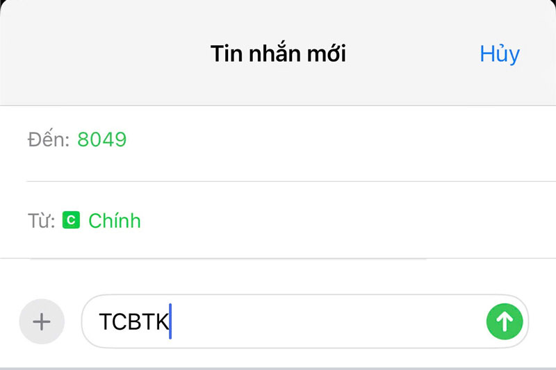 Tra Cứu Số Tài Khoản Bằng Tin Nhắn SMS