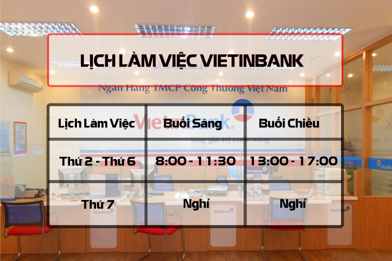 Khung Giờ Làm Việc Vietinbank Năm 2025 Mới Nhất