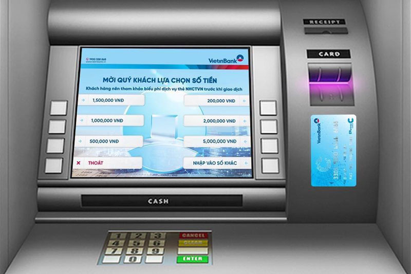 Hướng Dẫn Cách Rút Tiền Qua Thẻ ATM Vietinbank