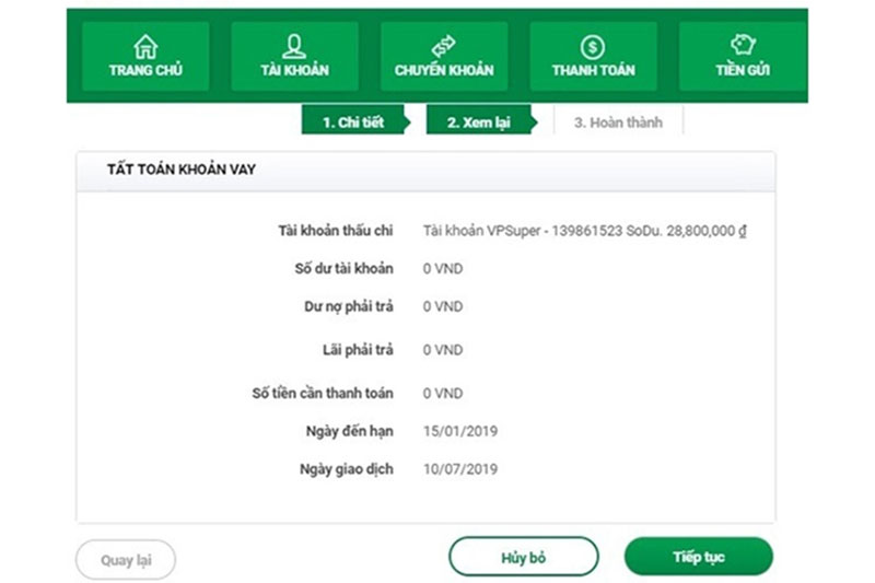 Những Lưu Ý Khi Tất Toán Khoản Vay VPBank